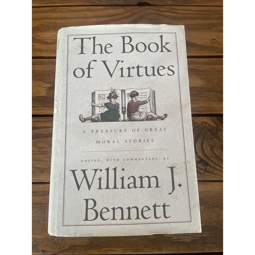 Book of Virtues by William J. Bennett (1993, Hardcover)